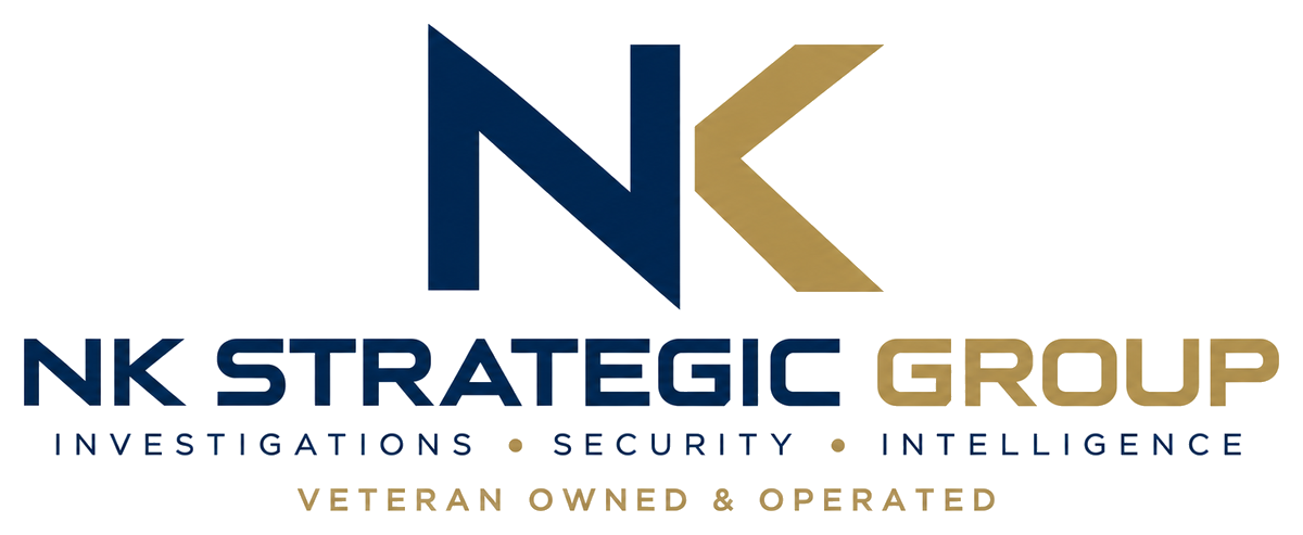 NK Strategic Group. Investigations, Security, Intelligence. Veteran owned and operated.